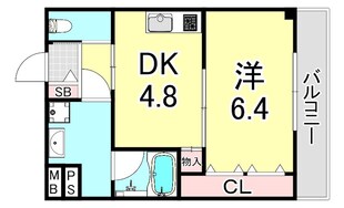 パークサイド雅の物件間取画像